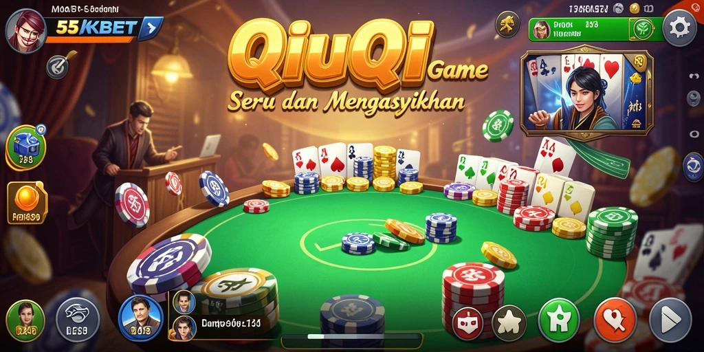 Tangkapan layar gameplay QiuQiu yang seru dan menarik.