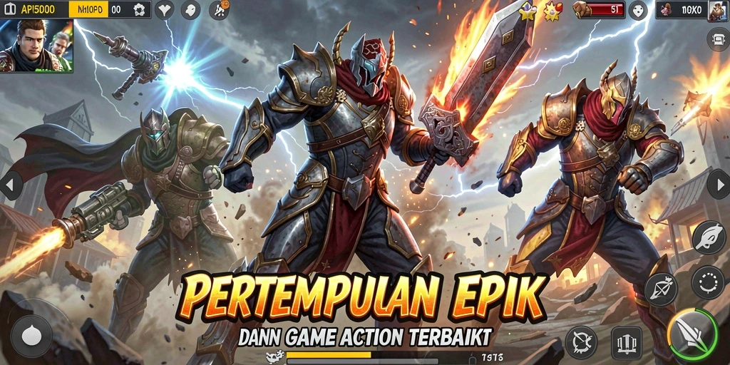 Gameplay mendebarkan dalam pertempuran seru di API5000.