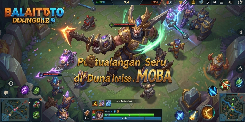Screenshot utama dari gameplay intens BALAITOTO.
