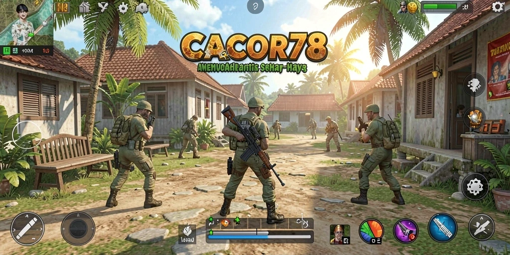 Tampilan antarmuka CACOR78 yang intuitif dan fungsional.