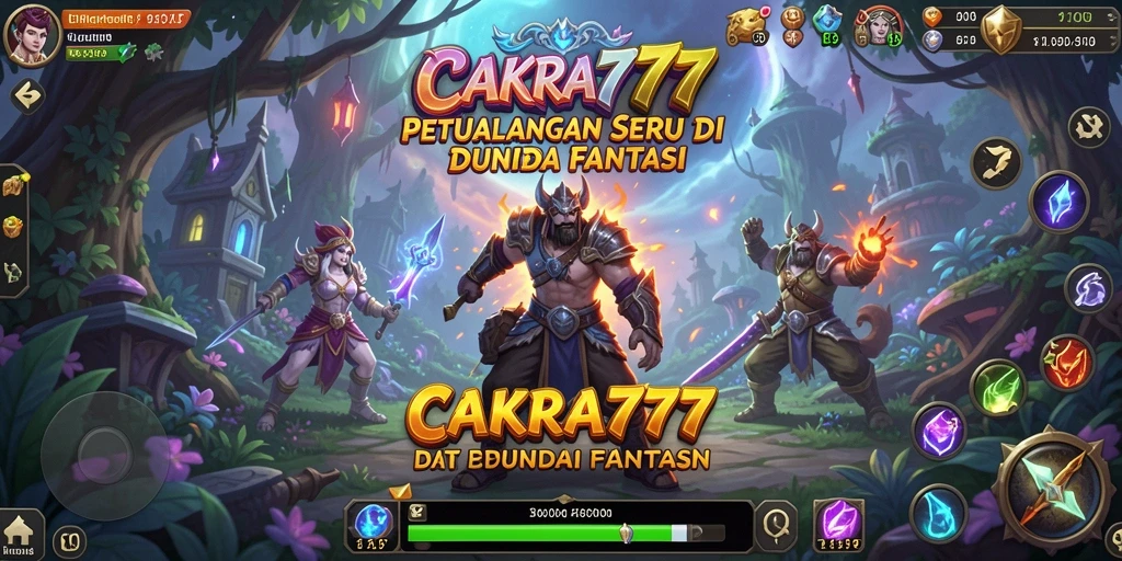 Tampilan gameplay membangun suasana seru dan petualangan di CAKRA777.