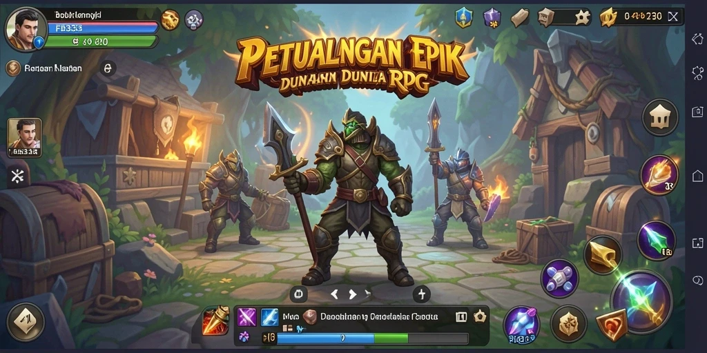 Screenshot gameplay FB333 menampilkan pertempuran seru dan grafik yang menawan.