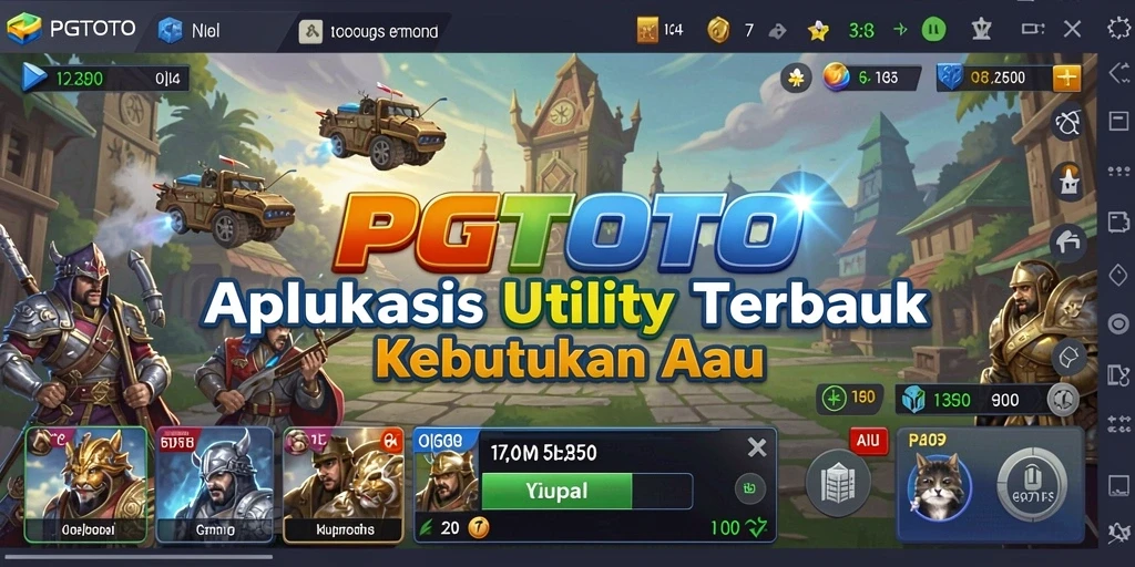 Tampilan antarmuka PGTOTO yang intuitif dan menarik.