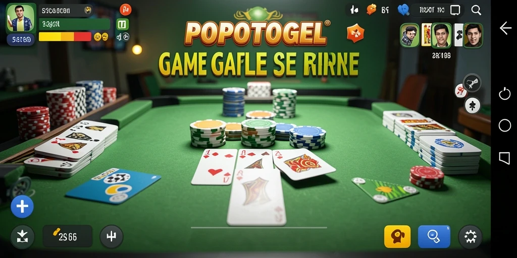 Tangkapan layar menunjukkan gameplay seru dari POPOTOGEL.