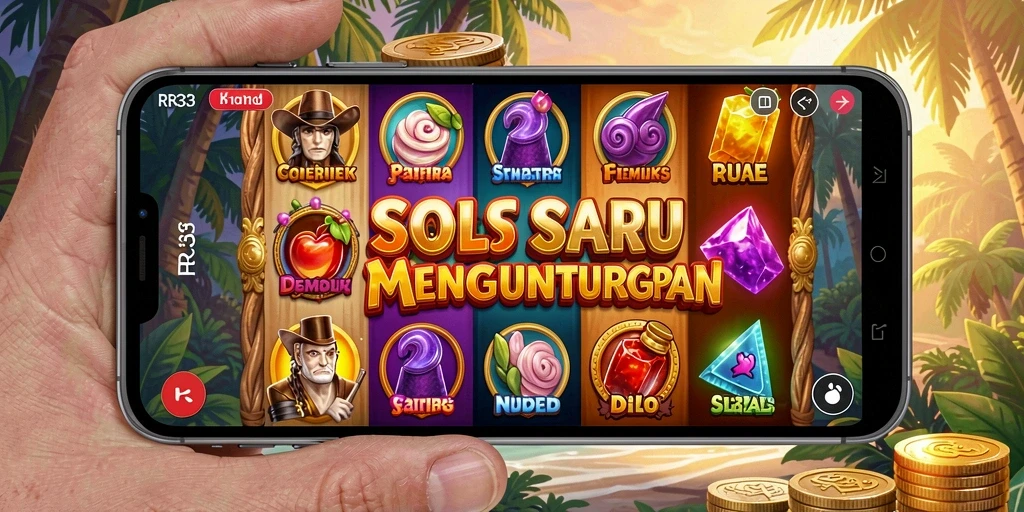 Tampilan gameplay RR33 yang memukau saat berputar di slot.