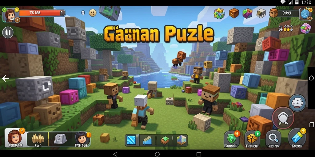Screenshot TKP188 menampilkan gameplay menarik dengan variasi teka-teki.