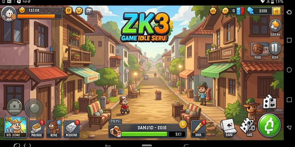 Tampilan gameplay seru dari ZK3 yang menampilkan karakter dalam aksi.