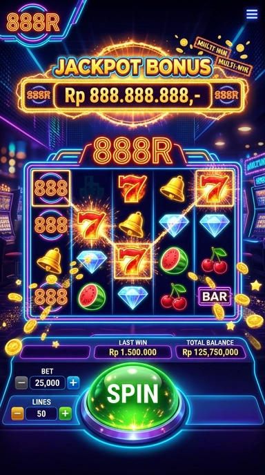 Tim dukungan pelanggan 888r siap membantu pengguna.
